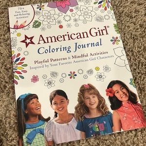 American Girl Coloring Journal Book Activities New Gift